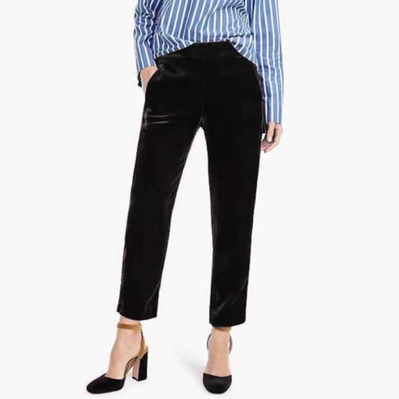 J. Crew Easy Pull On Velvet Pants